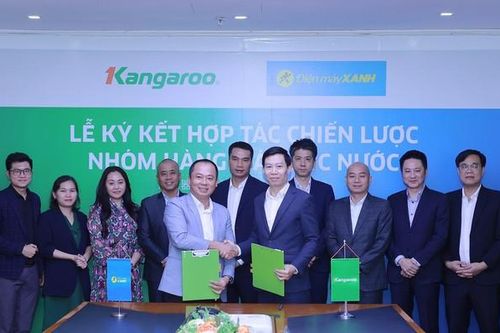 Kangaroo và Điện máy Xanh hợp tác chiến lược, ra mắt máy lọc nước công nghệ cao mới
