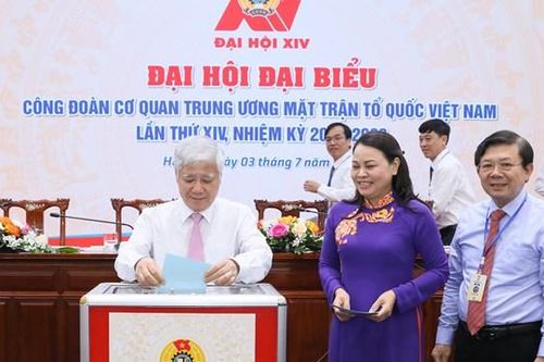 BẢN TIN MẶT TRẬN: Đại hội Công đoàn Cơ quan Trung ương MTTQ Việt Nam lần thứ XIV, nhiệm kỳ 2023-2028