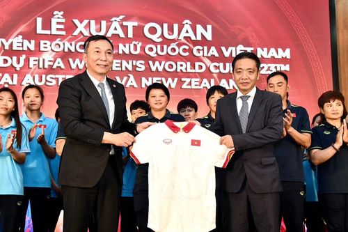Lễ xuất quân đội tuyển nữ tham dự World Cup 2023