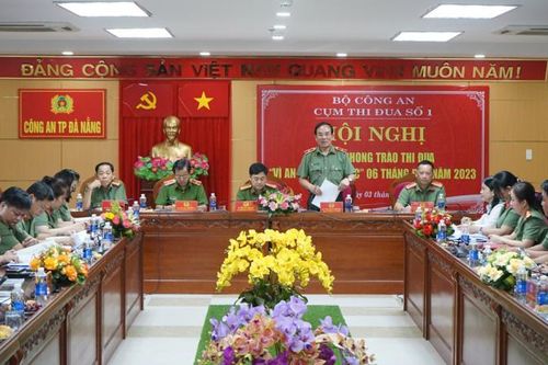 Cụm thi đua số 1 - Bộ Công an đạt nhiều kết quả nổi bật