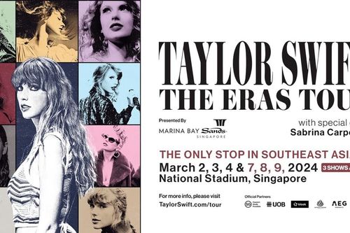 Công bố đặc quyền mua vé đêm diễn của Taylor Swift sớm tại Đông Nam Á