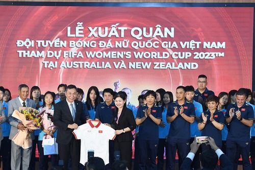 Đội tuyển nữ Việt Nam xuất quân tham dự VCK World Cup nữ 2023