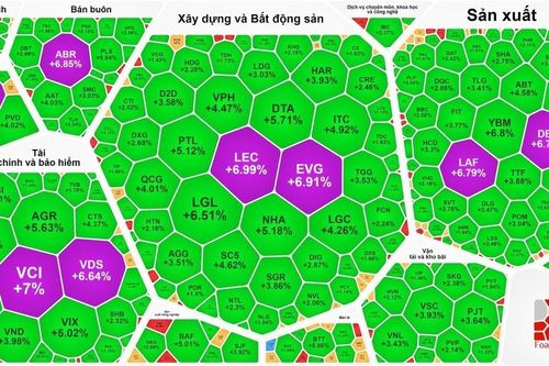 Cổ phiếu chứng khoán 'nổi sóng'