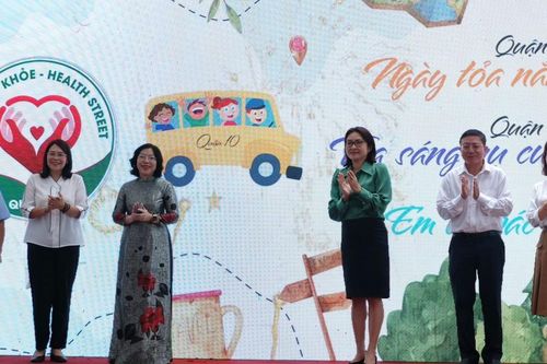 Quận 10 ra mắt 'Phố Sức khỏe' sau đại dịch Covid-19