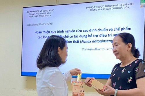 Thực phẩm hỗ trợ điều trị ung thư từ tam thất