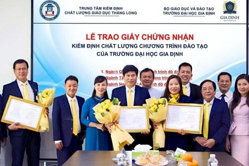 Nhiều ngành đào tạo của ĐH Gia Định đạt chuẩn chất lượng giáo dục