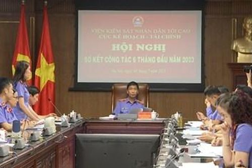 Cục Kế hoạch - Tài chính VKSND tối cao: Hoàn thành 4/4 nhiệm vụ trọng tâm được giao