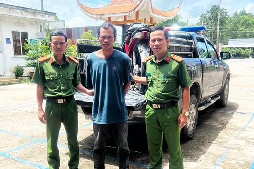 Trộm xe máy ở Đồng Tháp, bị bắt giữ ở Long An