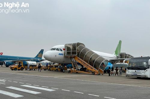 Sân bay Vinh chính thức khai thác trở lại vào sáng nay 4/7
