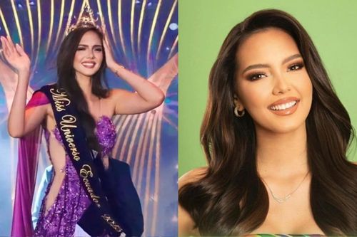 Đại diện Ecuador tại Miss Universe lộ diện: Nhan sắc ngọt như mía lùi, interview nhai mic
