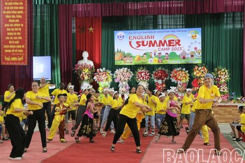 Bế mạc trại hè tiếng Anh năm 2023