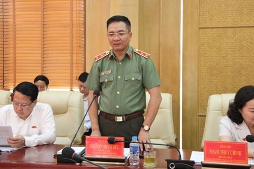 Đoàn giám sát của Ủy ban Quốc phòng và An ninh làm việc với UBND TP. Móng Cái, Quảng Ninh