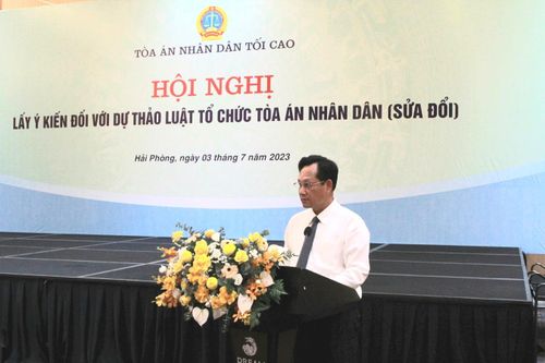 Nhiều ý kiến đóng góp vào Dự thảo Luật Tổ chức TAND (sửa đổi)