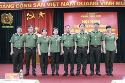 Bệnh nhân điều trị tại Bệnh viện Y học cổ truyền Bộ Công an tăng gấp rưỡi