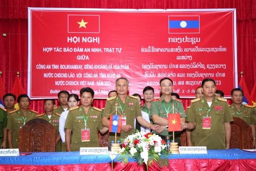 Tăng cường hợp tác bảo đảm ANTT giữa Công an tỉnh Nghệ An với Công an 3 tỉnh nước bạn Lào