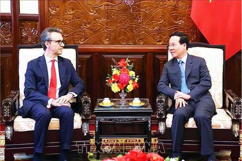 Chủ tịch nước tiếp Đại sứ, Trưởng Phái đoàn Liên minh châu Âu tại Việt Nam