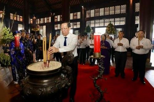 TPHCM: Khánh thành Văn bia Đức Lễ Thành hầu Nguyễn Hữu Cảnh.