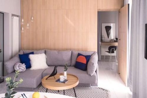 Căn hộ 48m² đầy đủ tiện nghi với thiết kế đương đại