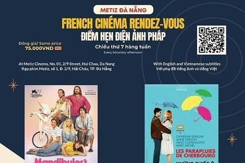 'Điểm hẹn điện ảnh Pháp' đến với khán giả Đà Nẵng