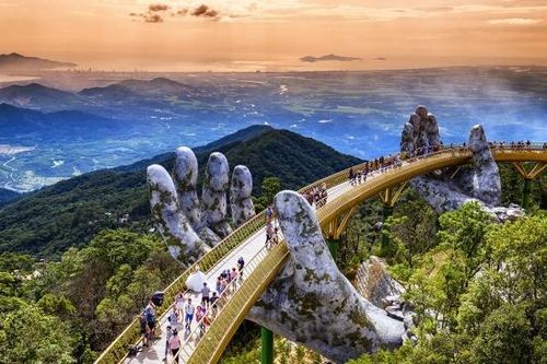 Tạp chí Ấn Độ chọn Cầu Vàng (Đà Nẵng) là công trình biểu tượng du lịch trên thế giới
