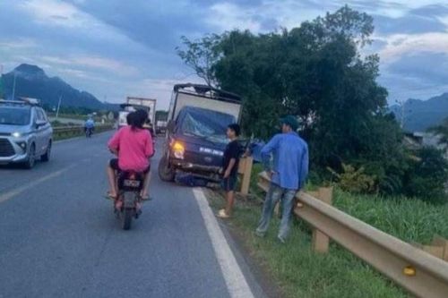 Va chạm với xe tải, người điều khiển xe máy tử vong tại chỗ