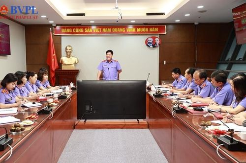 Vụ 11 VKSND tối cao hoàn thành sớm và vượt cao chỉ tiêu công tác
