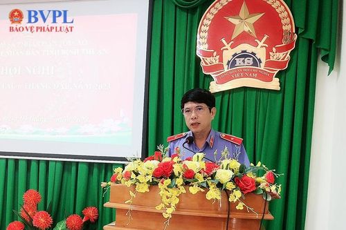 VKSND tỉnh Bình Thuận sơ kết công tác 6 tháng đầu năm 2023