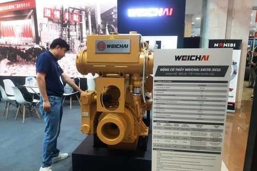 Hơn 100 doanh nghiệp quy tụ tại triển lãm hàng hải và đóng tàu