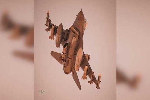 F-16 Mỹ bất ngờ xuất hiện với 2 quả bom hạt nhân