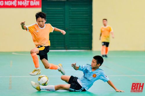 'Cơn bão' mang tên U10 TP Thanh Hóa tạo địa chấn ở tứ kết lứa tuổi U10 giải Bóng đá Nhi đồng Cúp Báo Thanh Hóa 2023