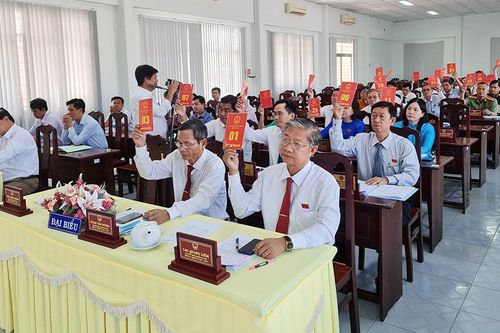 HĐND huyện Tri Tôn thông qua điều chỉnh nguồn vốn 3 chương trình mục tiêu quốc gia
