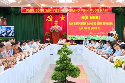 Khai mạc Hội nghị Ban Chấp hành Đảng bộ tỉnh lần thứ 12, khóa XI