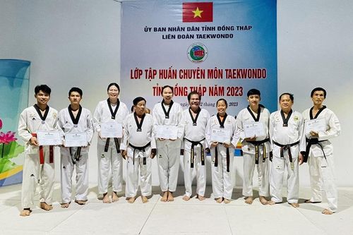 Nâng cao chuyên môn, nghiệp vụ cho huấn luyện viên, hướng dẫn viên, trọng tài Taekwondo