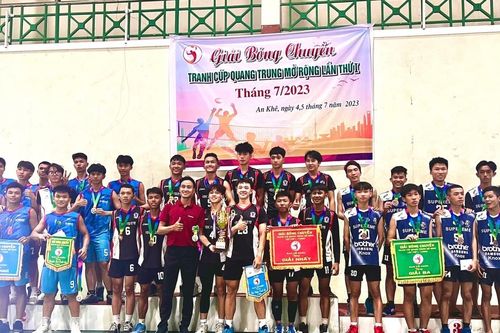 Đội Y Đôn vô địch Giải bóng chuyền tranh cúp Quang Trung mở rộng lần thứ I