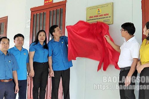 Những công trình, phần việc ý nghĩa chào mừng đại hội công đoàn các cấp