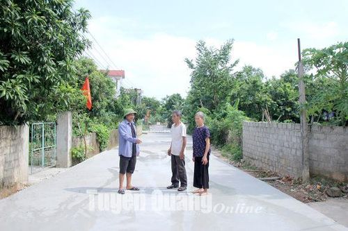 Gỡ khó xây dựng nông thôn mới nâng cao ở Sơn Dương