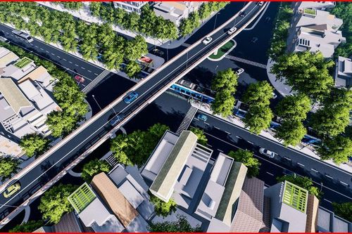 Đầu tư 158 tỷ đồng xây dựng cầu vượt đường sắt Hà Nội - Thái Nguyên