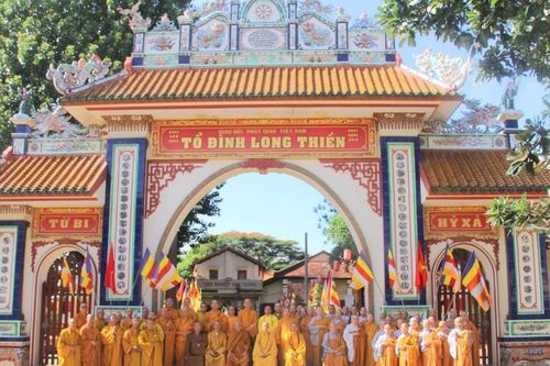Đồng Nai: Ban Trị sự Phật giáo tỉnh thăm trường hạ chùa Long Thiền, Hoàng Ân (TP.Biên Hòa)