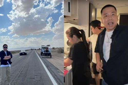 Khoa Pug lái 'nhà di động' đi phượt trên đất Mỹ, người đồng hành thu hút sự chú ý