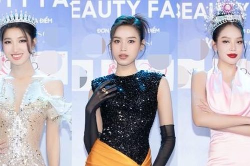 Thảm đỏ Miss World Vietnam: Đỗ Thị Hà sang chảnh, Phương Nhi đẹp tựa nàng tiên cá