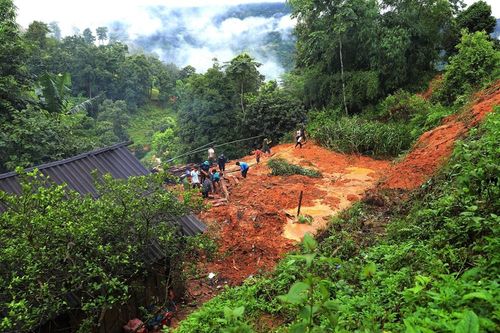 Đề phòng lũ quét, sạt lở đất tại Hòa Bình, Lai Châu và Hà Giang