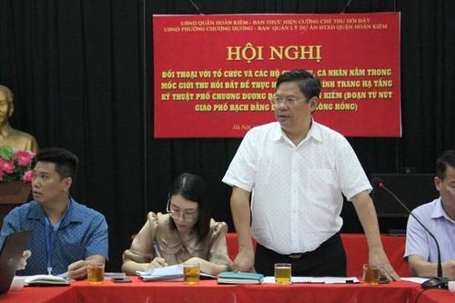 Đối thoại với tổ chức và các hộ dân nằm trong mốc giới thu hồi đất