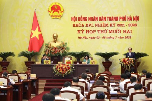 Hội đồng nhân dân thành phố Hà Nội thông qua 22 nghị quyết chuyên đề