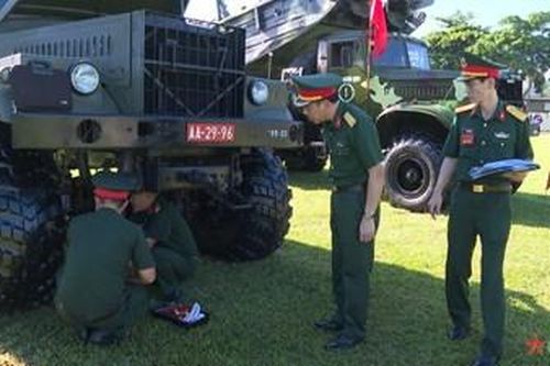 Quân đoàn 1 khai mạc Hội thi xe tốt, lái xe giỏi cấp cơ sở năm 2023
