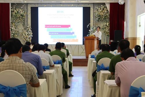 Bình Thuận: Tập huấn chuyên sâu về công tác bồi thường nhà nước