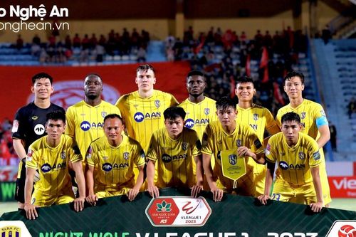 Sông Lam Nghệ An 'fairplay' nhất lượt đi V.League 2023