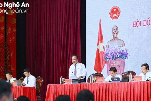 Phiên thảo luận tại kỳ họp thứ 14, HĐND tỉnh Nghệ An khóa XVIII: Thẳng thắn, tập trung làm rõ nhiều vấn đề bức thiết
