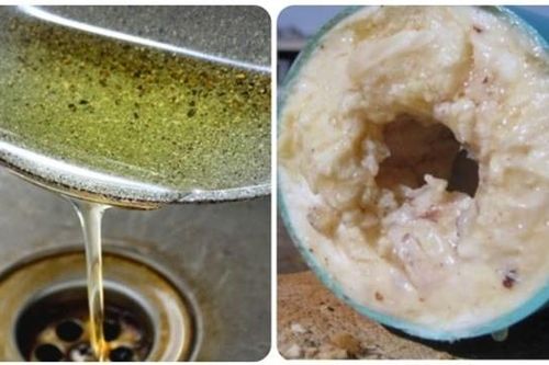 Tại sao không nên đổ dầu mỡ xuống bồn rửa?