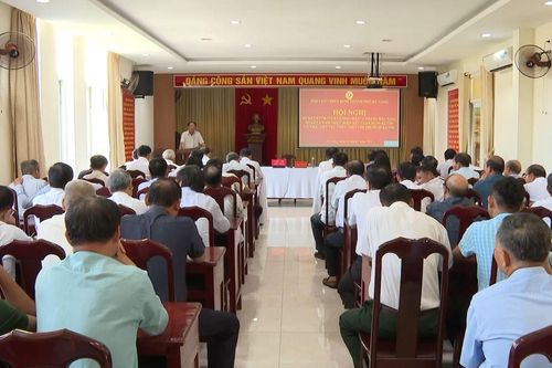 Đẩy mạnh phong trào thi đua 'Cựu chiến binh gương mẫu'