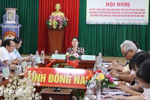 Tiếp tục các hình thức giám sát, phản biện xã hội của Mặt trận Tổ quốc